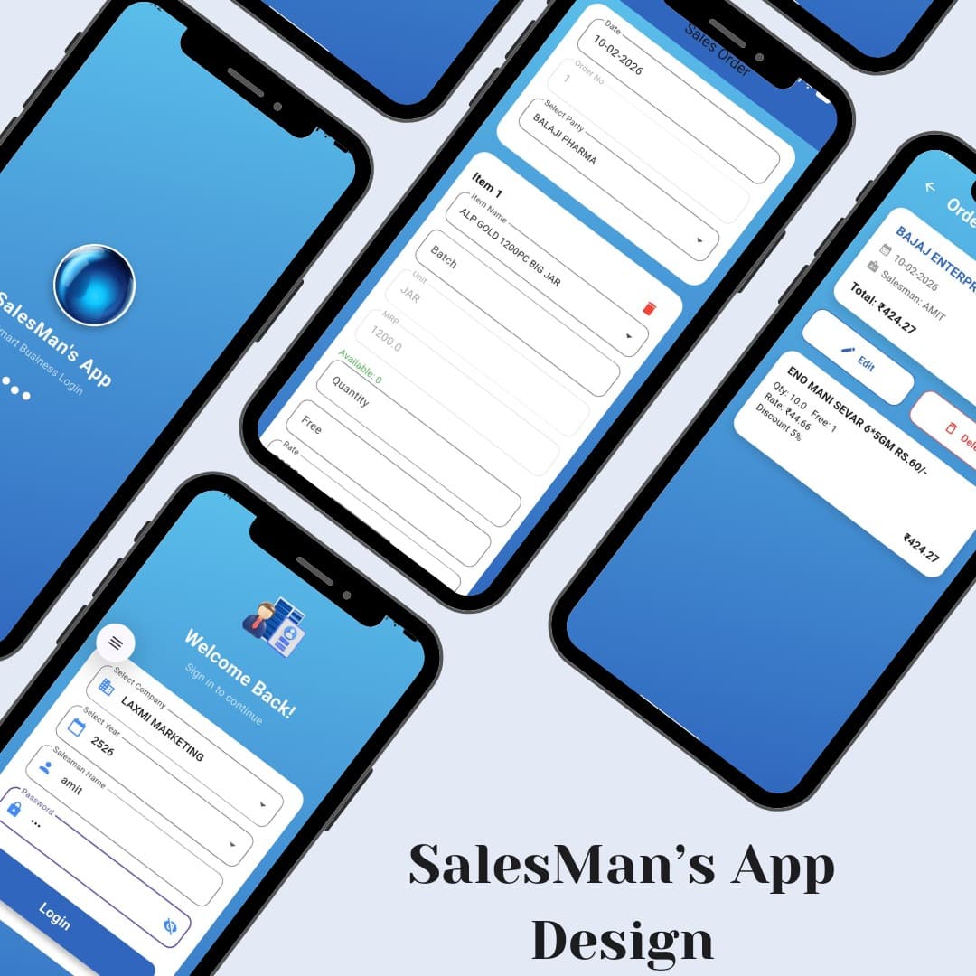 SalesMan App – Ample