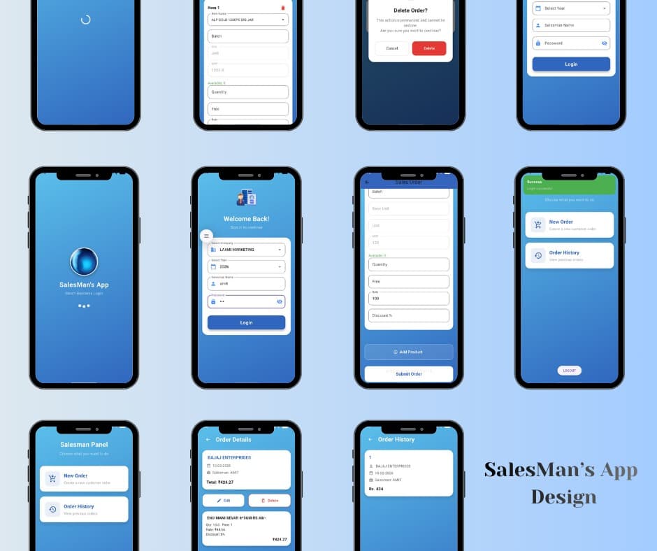 SalesMan App – Ample