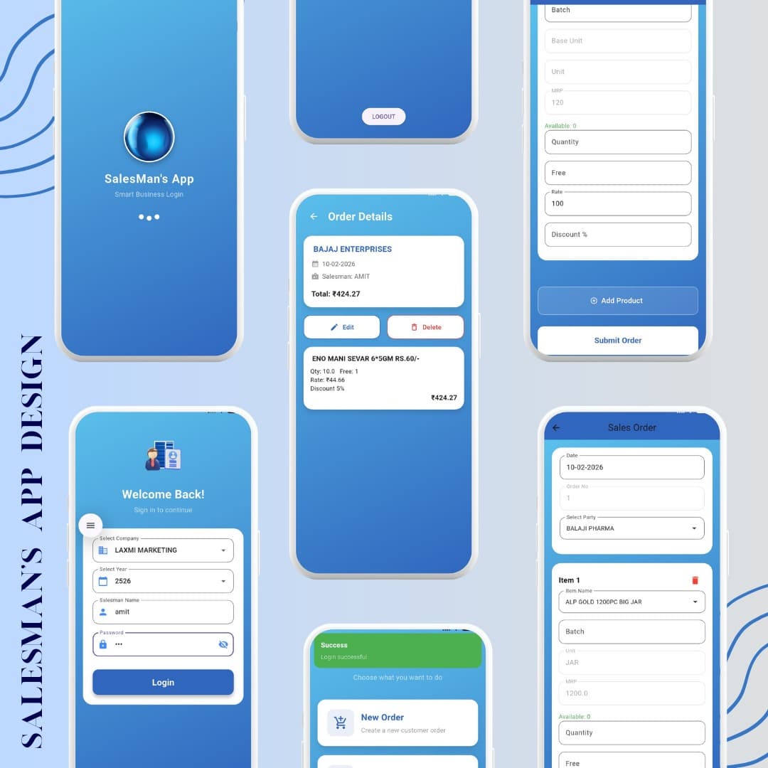 SalesMan App – Ample